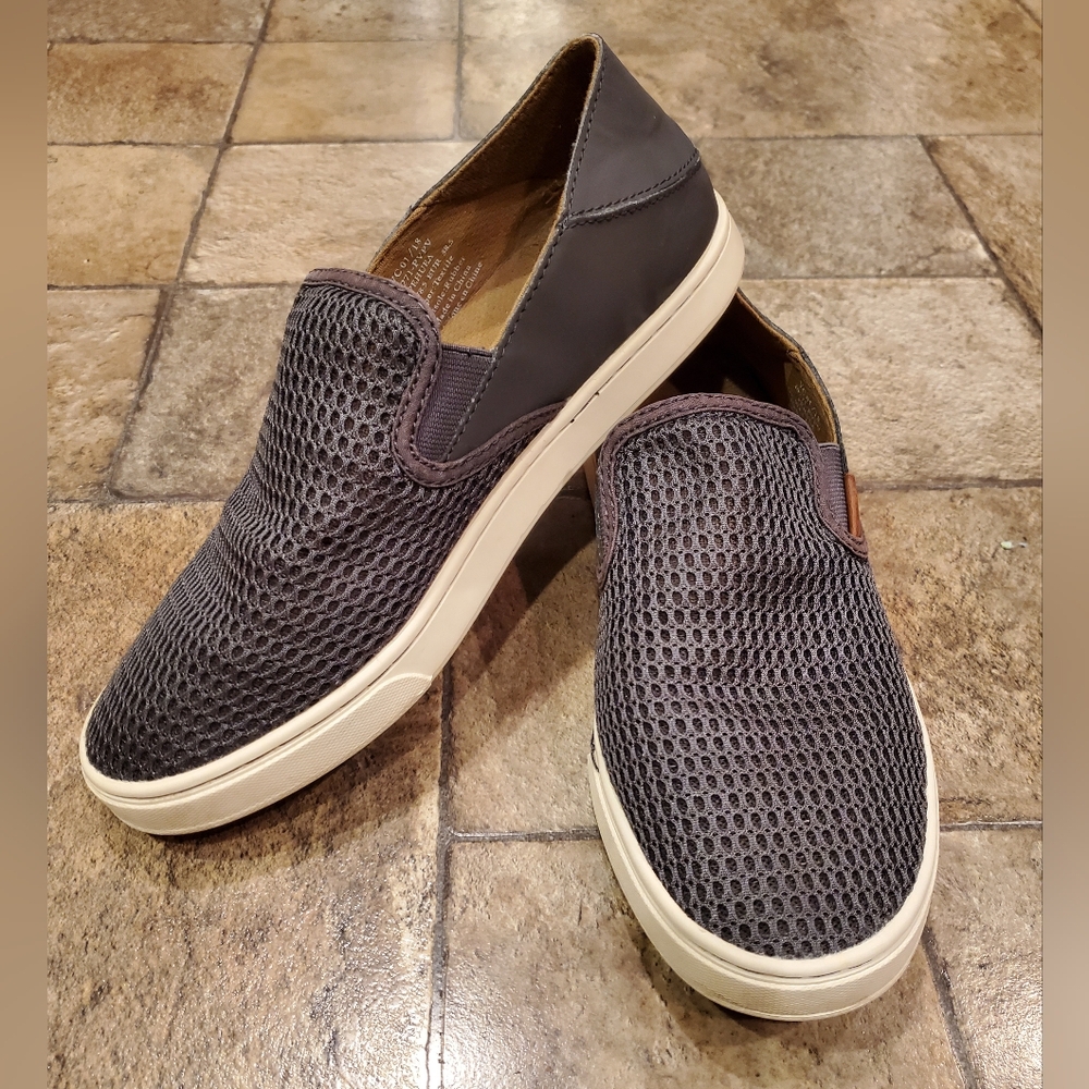 Women's Olukai Pehuea Breathable Slip On Shoes size 8.5